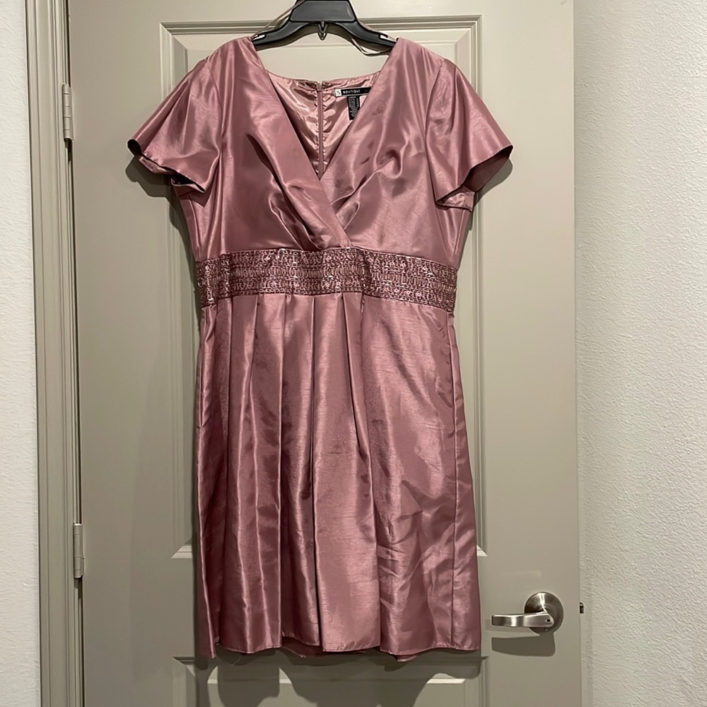 Pink bridesmaid dress